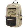 Li Ning Sports Life Collection Polyester Backpack Unisex Plain Khaki ABSV241-2