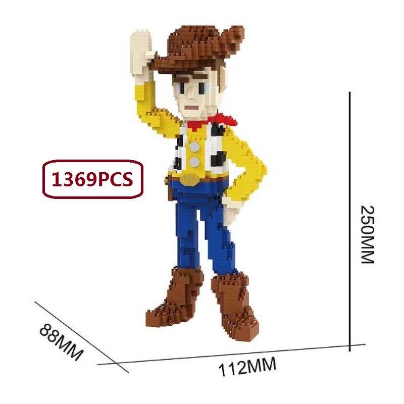 Divertente Gioia Cartone Animato Anime Film Gioco Wukong Blocchi da Costruzione Giocattolo Giochi Periferica Figura Puzzle Giocattolo di Assemblaggio Mattoncini Regali di Natale