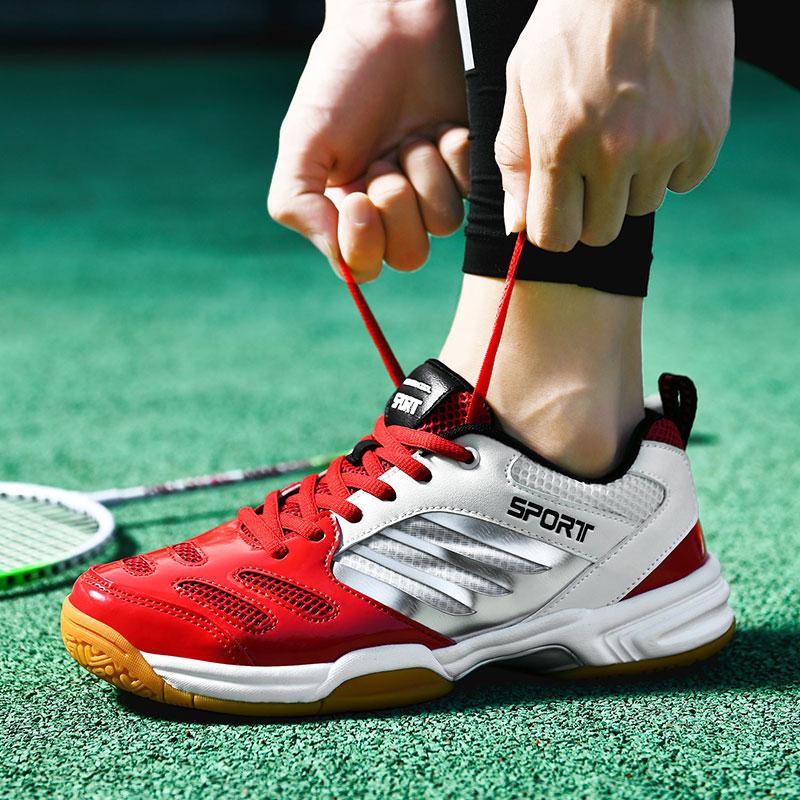 38-48 Table Tennis Shoes Training Shoes Men's Super Lightweight Badminton Shoes Large Size Ultra-lightweight Non-slip Resistance Golf Shoes
