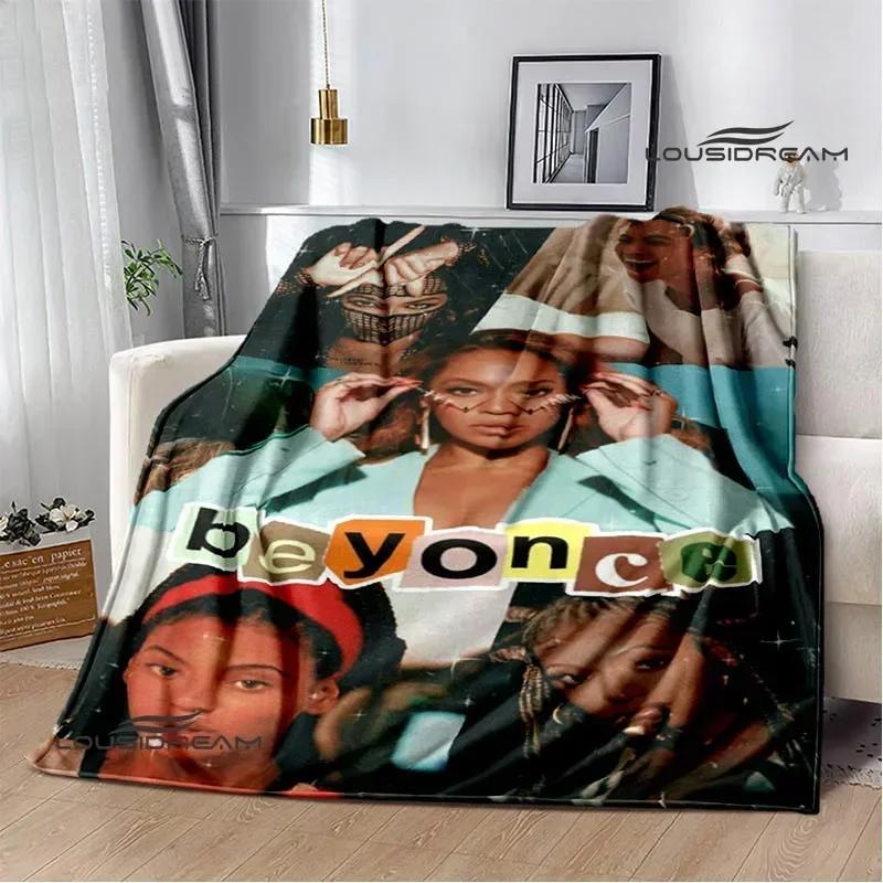 Beyonce Giselle Knowles Bedruckte Decken Flanell Warme Decke Weiche Gemütliche Decke Sofa Bettdecke Reisedecken Geburtstagsgeschenk