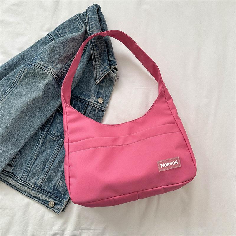 Casual Commuter Shoulder Bag Autumn New Bag Women's Retro Simple Tote Bag Fashionable and Fashionable Handbag