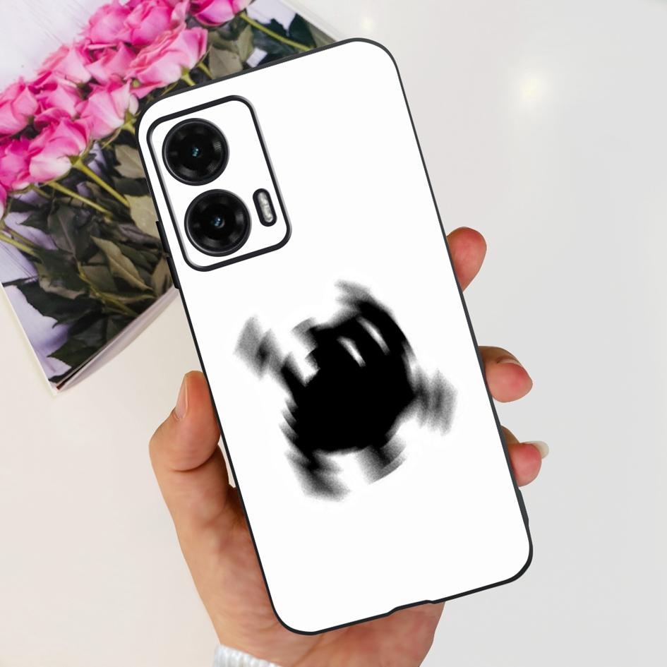 For Motorola Moto G35 5G Case 2024 Cute Cartoon Cat Butterfly Bumper Soft Silicone Phone Cases For MotoG35 G 35 Protective Cover
