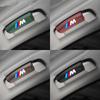 1 pair Leather Car Roof Pull Handle Gloves Armrest Cover For BMW M Emblem E90 E60 E46 E39 F30 F10 E87 X3 X5 X1 G30 G20 Accessory HC0