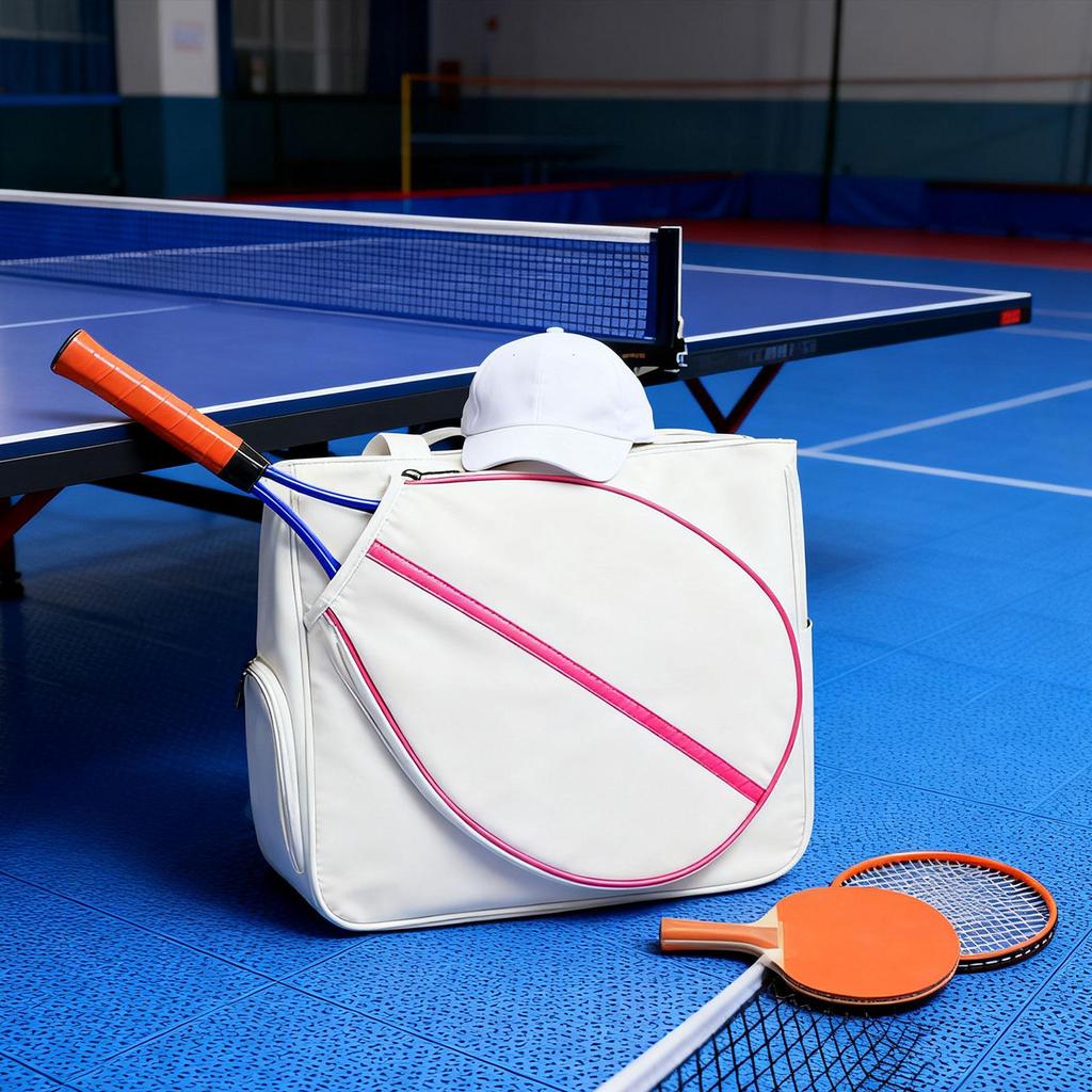 Badminton Bag, Water-, Large Professional Tennis Shoulder Bag for Adults, Women And Men, Sports