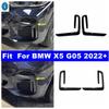 ABS Auto Front Fog Lights Lamp Eyelid Eyebrow Air Intake Decor Stripes Cover Trim Accessories Fit For BMW X5 G05   2024