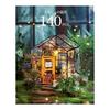 Rolife Dollhouse Miniature House Miniature Kit Flower Shop with LED Plastic Model Living Room DIY Doll House Figure Accessory Toy Interior Easy to