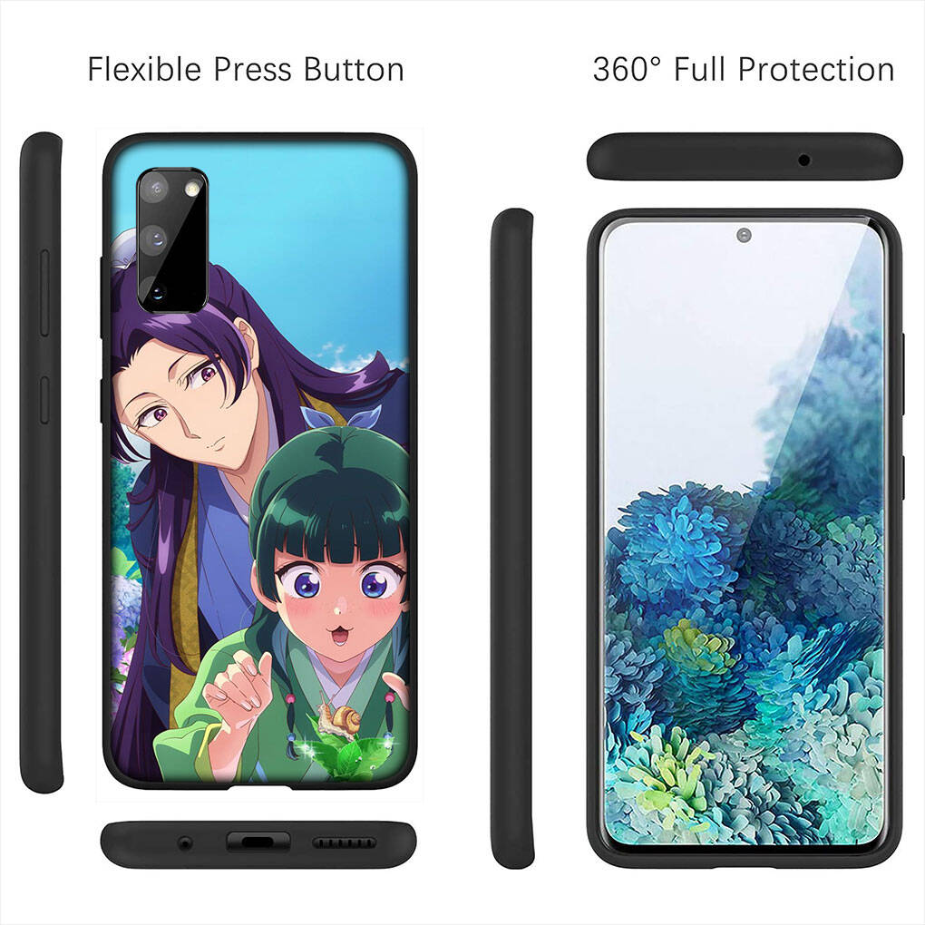 for Motorola Moto Edge 70 60 50 G54 G86 Samsung Galaxy S25 iPhone 17 16 15 Xiaomi Redmi Note 14 Pro Max Phone Case Anime The Apothecary Diaries Cover