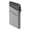 Men Slim Card Holder Wallet Secure Protection Card Holder Side Push Aluminum Alloy Slim Minimalist