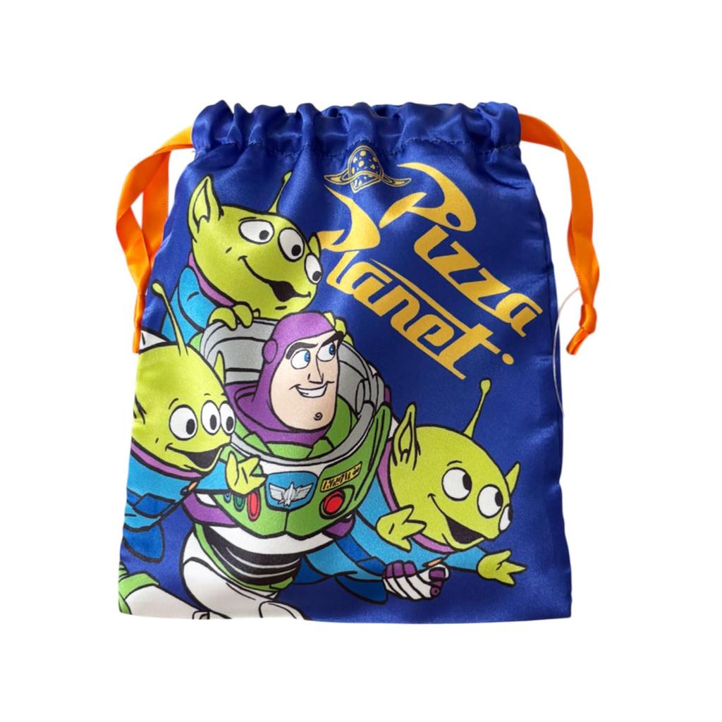 Small Planet Disney Pixar Ribbon Drawstring Bag Toy Buzz Story/Alien &