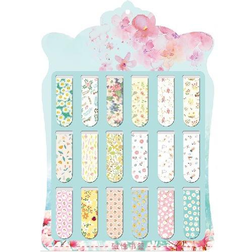 18 Pcs Magnetic Bookmarks Van Gogh Oil Painting Starry Sky Literary Magnet Book Page Holder