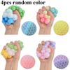 Creative Vivid Mesh Grape Stress Balls Squishy Toys Stress Relief Tactile Squeeze Fidget Toy For Office Classroom Prizes