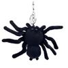 Toys Spider Brooch Black Realistic Spider Plush Toys Creative Spider Keychain