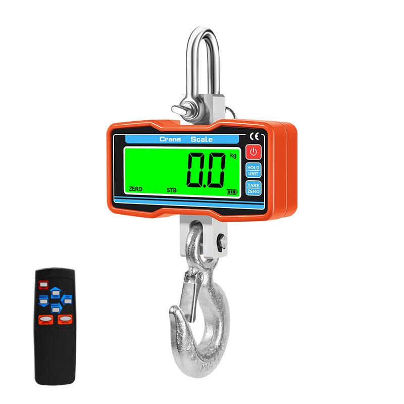 

2000kg Industrial Electronic Hanging Crane Scale, 1000-2000kg Capacity, 1-2 Ton Hook Scale