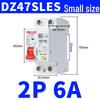 Delixi 220V Miniature Air Switch Circuit Breaker 2P with Leakage Protection, 1P+N, 3P, 4P.