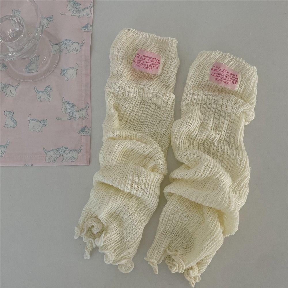 Breathable Ballet Socks Y2K Mid-tube Socks New Sleeves