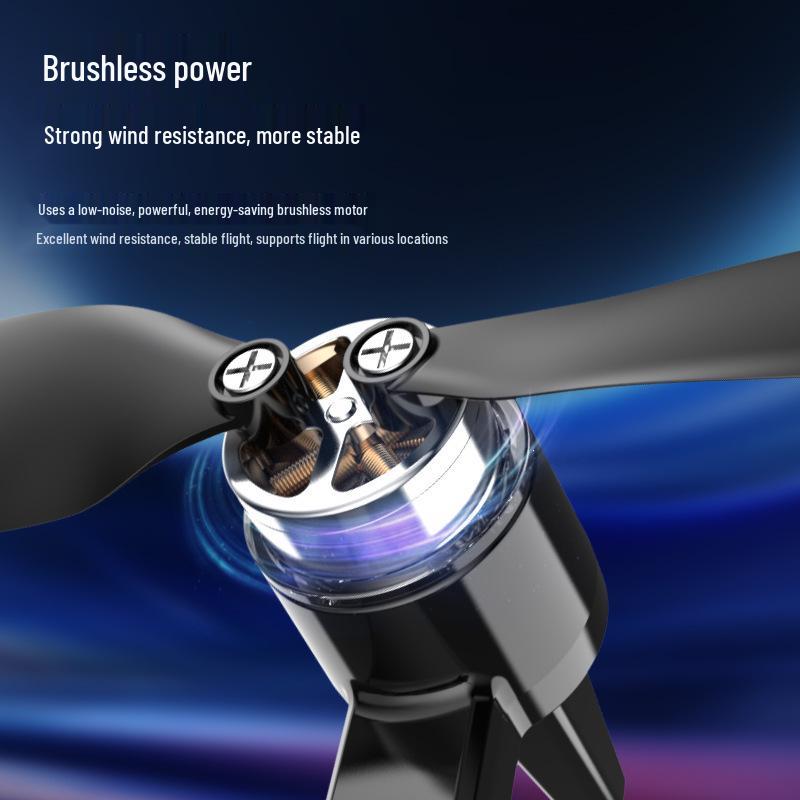 Brushless Drone with HD Dual Camera, Optical Flow, Aerial Photography, and Obstacle Avoidance
