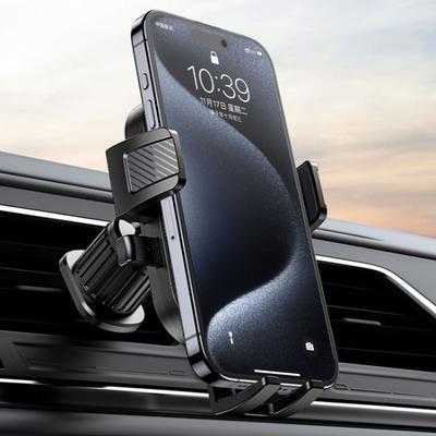 Flexibler Handyhalter Auto, Handyhalterung für Auto-Lüftungsschlitz, Universeller Auto-Lock Handyhalter für iPhone Die meisten Smartphones