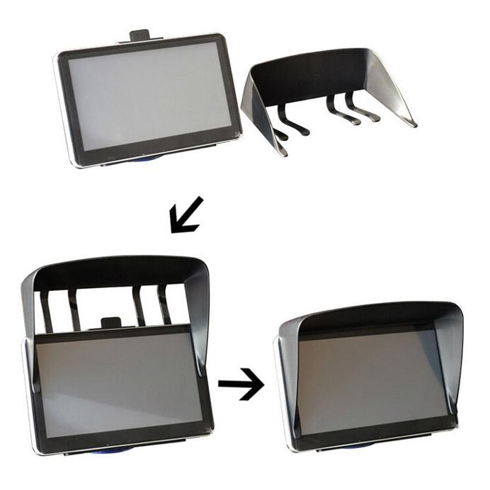 GPS Sun Shade Visor shield For Garmin Nuvi 65LM 65LMT 66LM 66LMT 67LM 68LM LMT Magellan Roadmate 9250T-LMB 9055 9055-LM 9020T-LM
