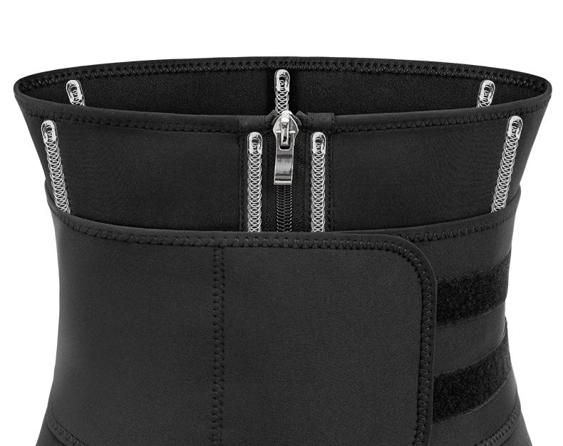 Neoprene Waist Cincher with Back Support, Sweat Enhancing Tummy Control Shaper Corset