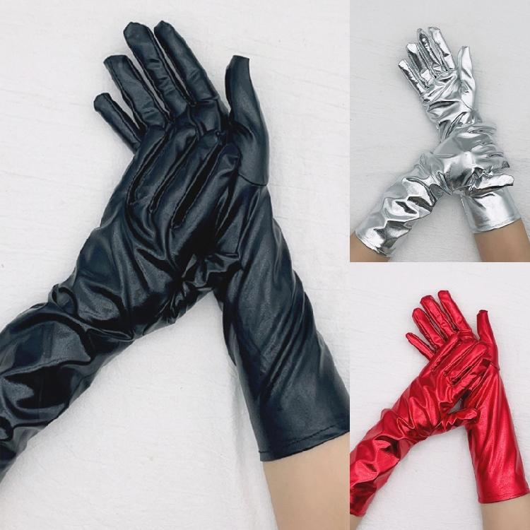 Sexy Metallic Gloves Spandex Gloves for Opera for Women and Girls Gift