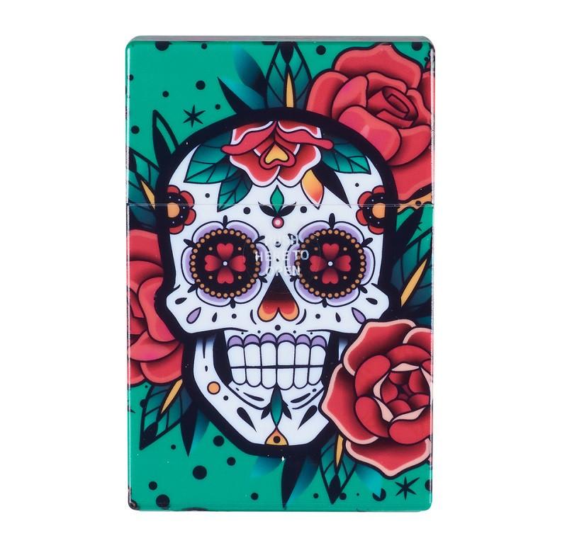 Etui Na Papierosy Skull
