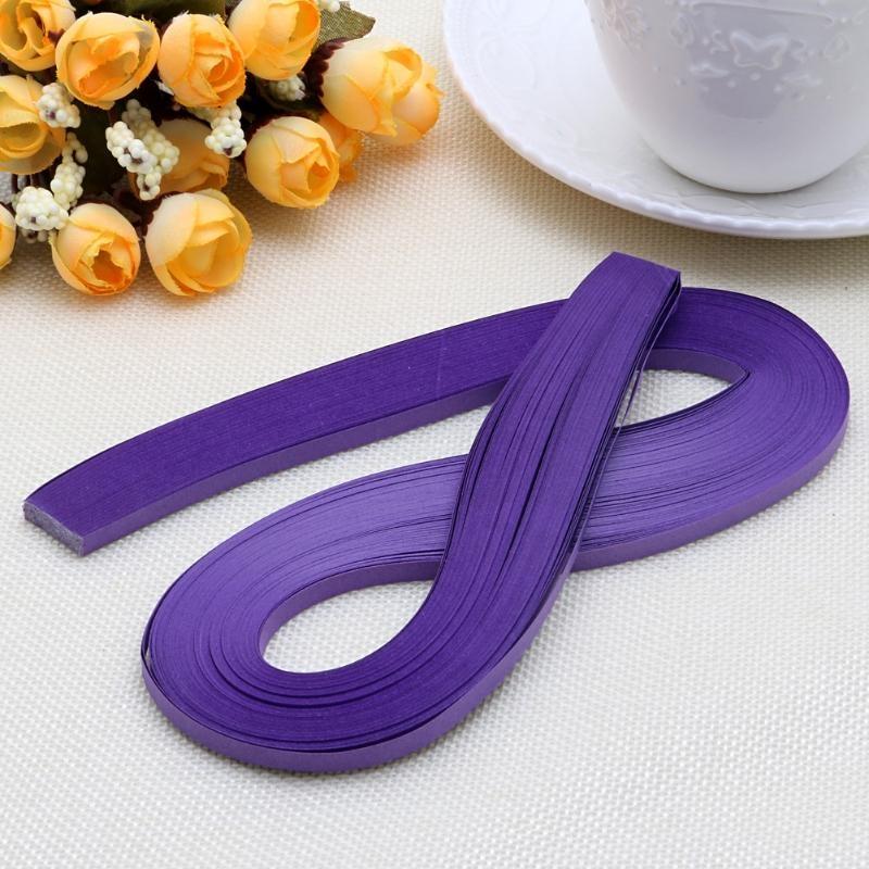 Quilling-Papier 120 Streifen Handgemacht Bastelprojekte Zubehör Zubehör für Kleinkinder Handbetätigung Papierbedarf