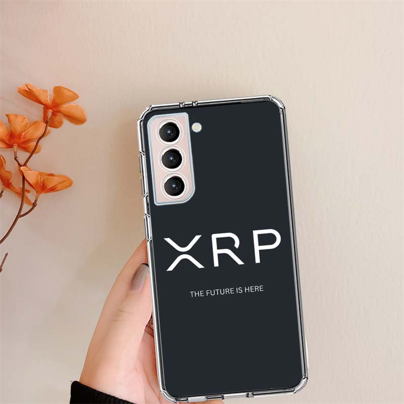 

Xrp Ripple Crypto Clear Phone Cases for Samsung S26 Ultra Galaxy S25 Edge S24 S23 FE S21 Plus S20 S22 S10 Cover Patterned Compat Samsung S21 FE
