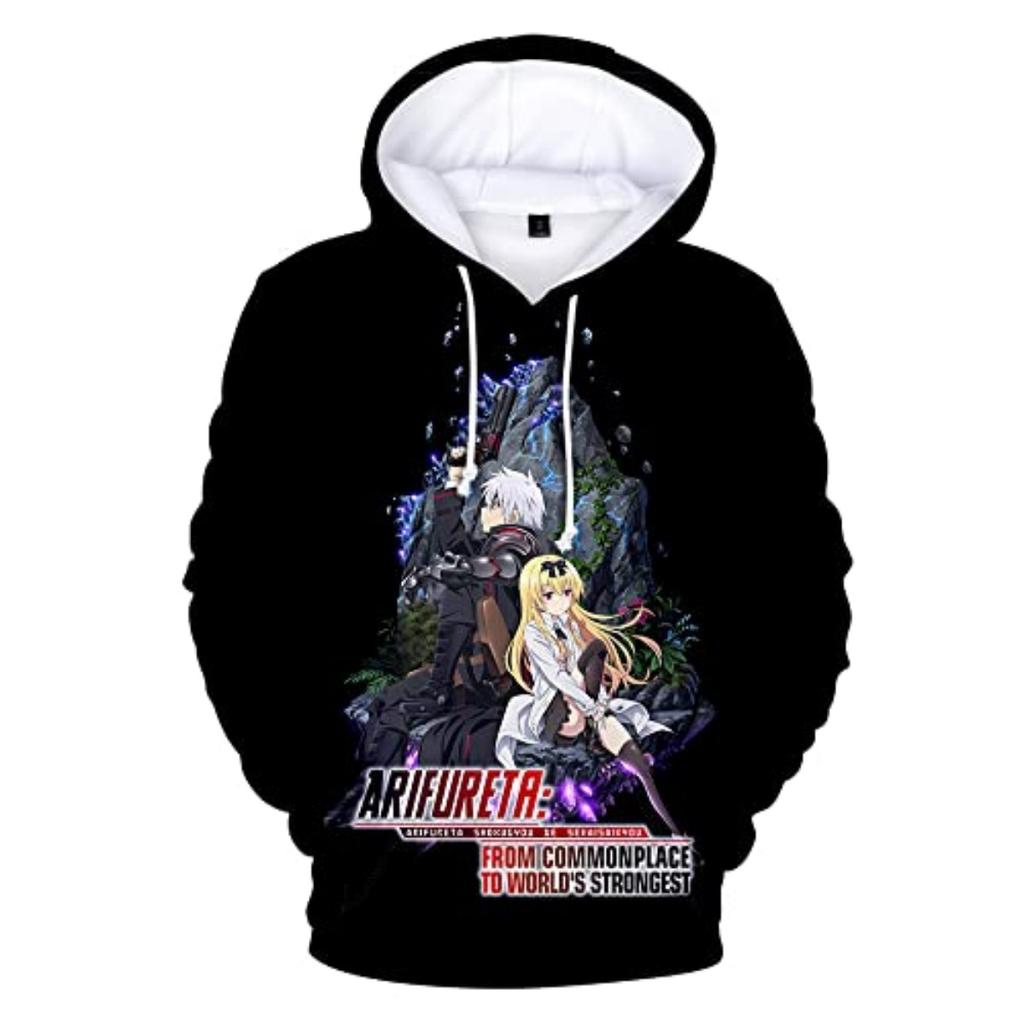 2022 Arifureta fra hverdagslig til verdens sterkeste hettegenser Animeklær Mote Genser Klær