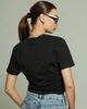 Short T-shirt Raw 36502 S Black