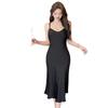 Elegant French Silk Backless Camisole Nightgown