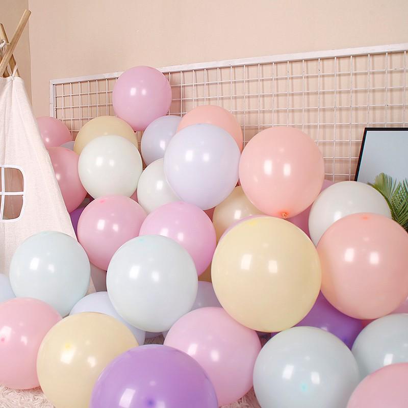 Colorful Macaron Balloons - 5" 10" 12" 18" for Birthday & Wedding Decorations
