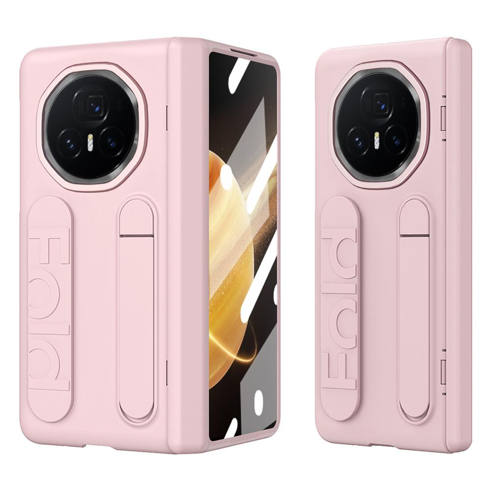 Etui na Honor Magic V3 5G ze stojakiem, opaską na nadgarstek, poliwęglanową osłonką na telefon i folią ze szkła hartowanego