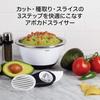 OXO Avocado Removes and slices avocados a convenient dishwasher Slicer pits, peels, – all-in-one gadget, safe.