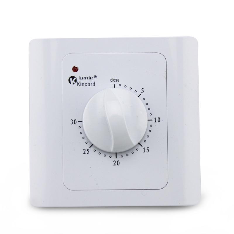 

Настенная розетка с таймером на 30 минут для водяного насоса - Таймерный выключатель Jinkede 86 Type 01/30