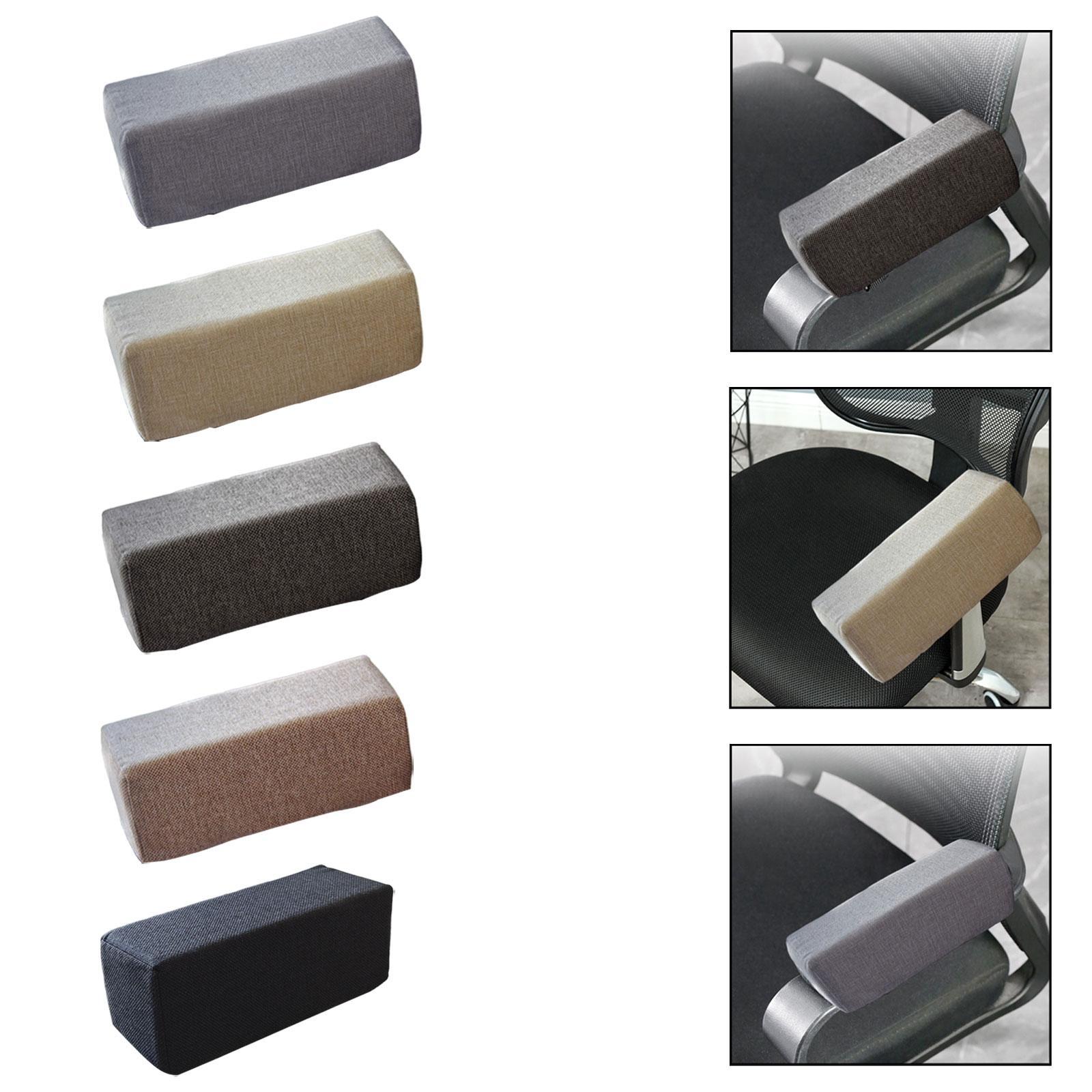 Chair Armrest Cushion, Arm Riser, Armrest Support Pillow Chair Arm Pad Elbow Support Pillow nero