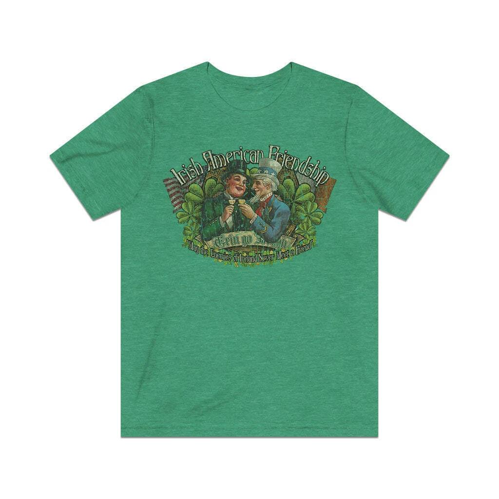 

Irish American Friendship 1911 Vintage Men s T shirt 2XL