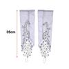 1Pairs Sunscreen Women Lace Gloves Fingerless Bridal Gown Mittens Performance Gloves  Party Dress