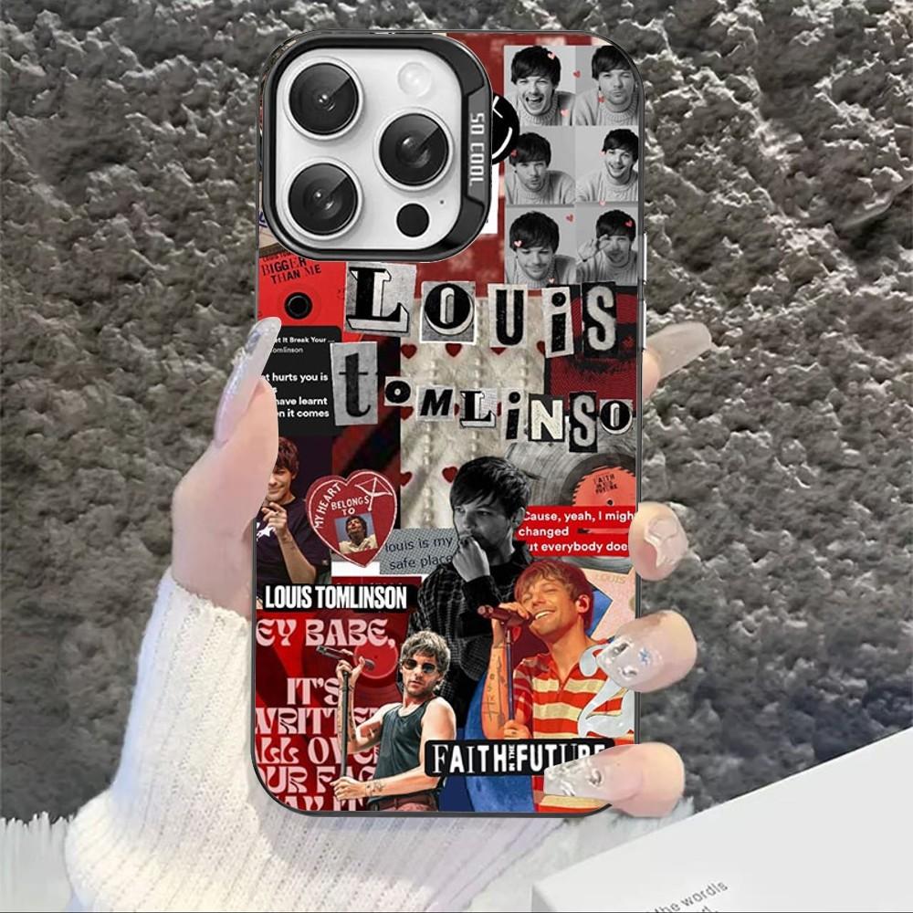 

L-Louis Singer T-Tomlinson Phone Case For IPhone 16 15 14 13 12 11 Pro Max X XR XSMAX 8 7 Plus Matte Shockproof Back Cover iPhone 15 pro