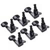 6 Pieces Metal+Plastic Guitar Tuning Pegs 3L3R Configuration Guitar Tuning Keys  For  Guitar