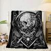 Day Of The Dead Skull Blanket Flannel Blanket Throw Blanket Sofa Cover Blanket Soft Premium Blanket Picnic Blanket Tv Blanket Gifts