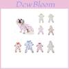 Pijamas de Qualidade Premium Para Petit Chien e Chiot com Material de Algodão Aconchegante