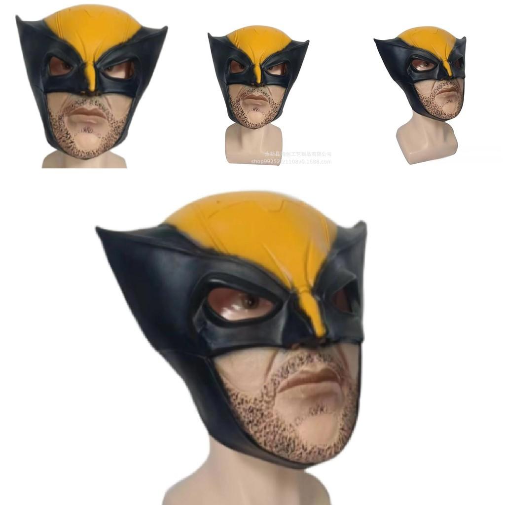 Maschera di Wolverine Marvel e Maschera di Deadpool per Feste in Costume Cosplay di Halloween