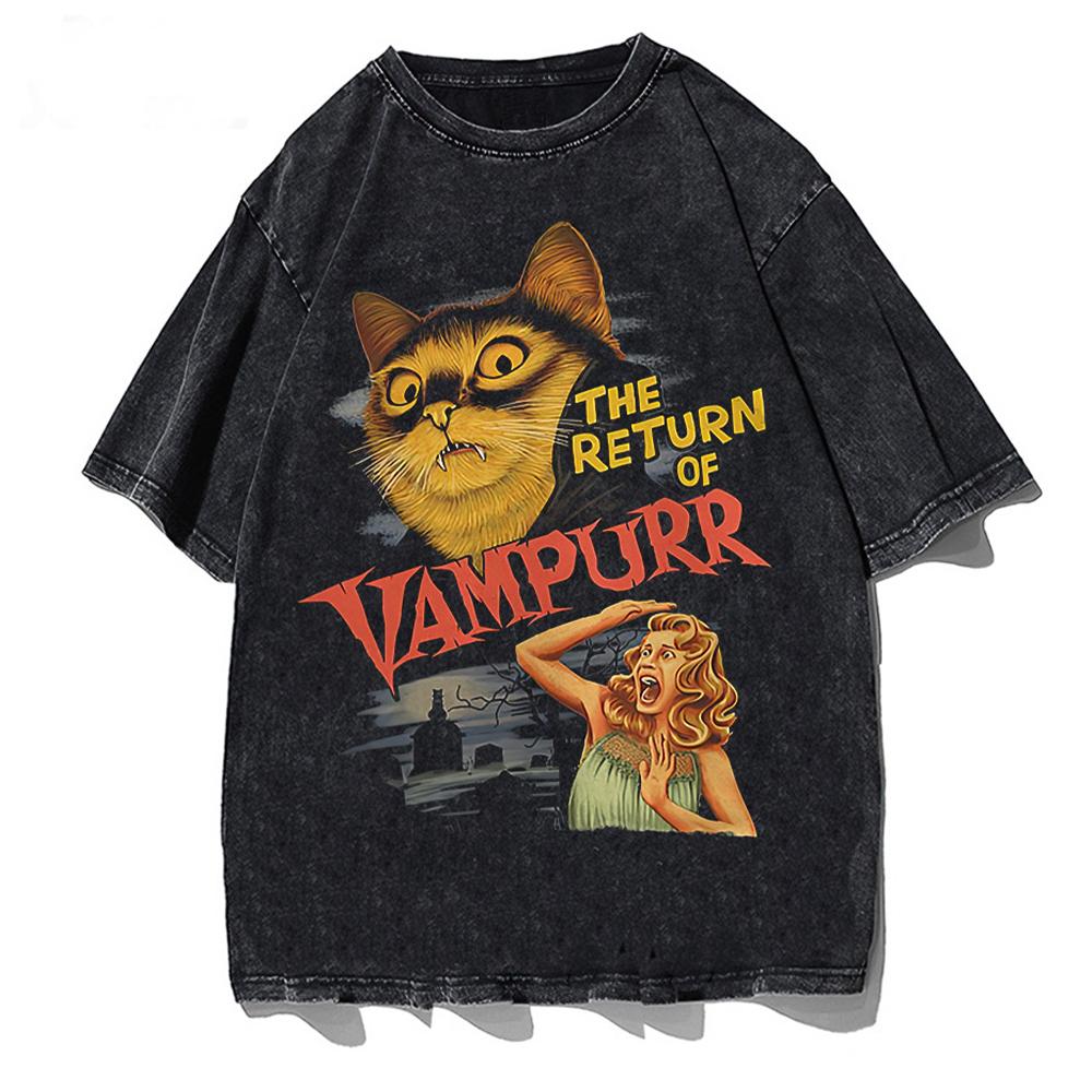 

The Return Of Vampurr TShirt Men O Neck cool summer T Shirts Short Sleeve Tees fashion Tops S