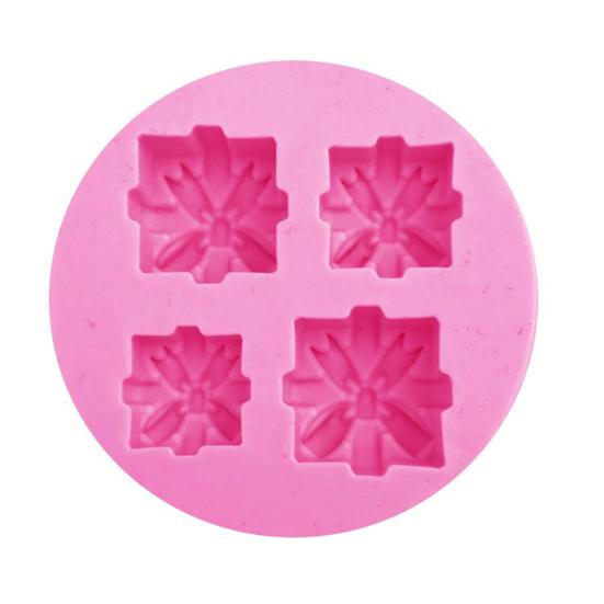 Christmas Sugar Craft Choklad Fondant Tårta Border Decor Form Silikonform