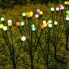 6LED/8LED/10LED Solar Firefly Lights Starlight Swaying Garden Lights Landscape Decoration Ambiance Lights For Garden Patio Trail