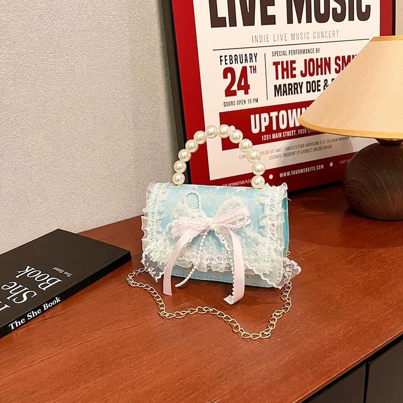 Handbag Small Girls Pu Material Kids Cute Designer Mini Shoulder Bag School For