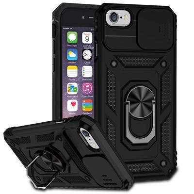 For Iphone SE Cover Iphone SE 2020 2022 2023 Fundas Coque Slide Lens  Magnet Ring Holder Back Case For Iphone 6 7 8