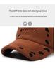 New Autumn/Winter Retro Distressed Letter Embroidery Hip Hop Duckbill Cap