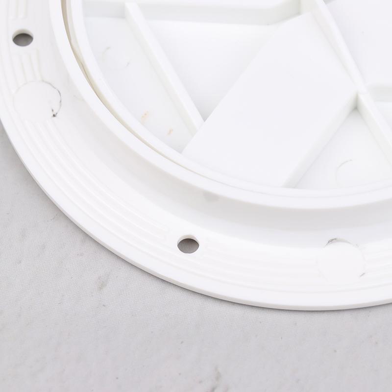 4palcový kulatý kryt paluby pro loď, jachtu, protiskluzový, kryt inspekčního otvoru, kryt ručního otvoru, kryt pro inspekční práce