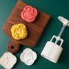 Plastic Mooncake Stamps Fish Shape Mooncake Moulds DIY Hand Press Mooncake Cutters DIY Pastry Supplies for DIY Baking